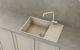 Кухонная мойка Ulgran Quartz Prima 760-02 лён