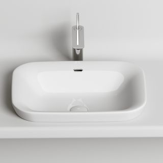 Встраиваемая раковина Ceramica Nova Element CN6041 58см белый Встраиваемая раковина Ceramica Nova Element CN6041 58см белый