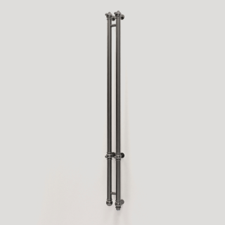 Полотенцесушитель электрический Indigo Гэтсби 2 DG2E120-10GFM 10x120 см графит металлик