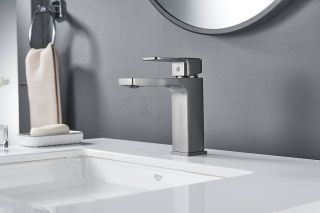 Смеситель для раковины Shevanik S9701T оружейная сталь Смеситель для раковины Shevanik S9701T оружейная сталь