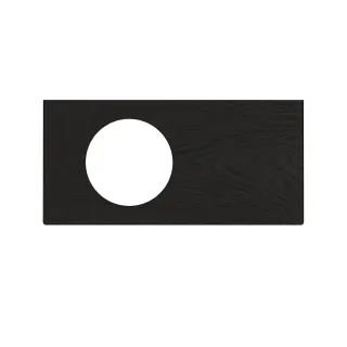 Столешница Kerama Marazzi Иконико Манифик CO3.KM6012G0291R\100 100 см чёрный матовый