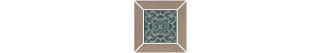 Декор Kerama Marazzi ID158 Тровазо наборный бежевый тёмный матовый 13x13x0,9