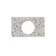 Столешница для полувстраиваемых раковин Kerama Marazzi Бричиола KM6012G0471RP80Ic2 80 см белый натуральный
