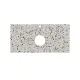 Столешница для накладных раковин Kerama Marazzi Бричиола KM6012G0471RP100Tc2 100 см белый натуральный