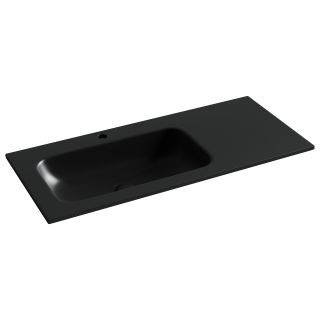 Раковина мебельная Ceramicanova Грация (Grace) CN7014MB 101 см чёрный матовый