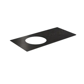 Столешница Kerama Marazzi Иконико Манифик CO3.KM6012G0291R\100 100 см чёрный матовый