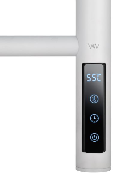 Полотенцесушитель электрический Wonzon & Woghand Bonn WW-AL409-MW 45x90 см белый матовый