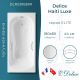 Ванна чугунная Delice Haiti Luxe DLR230639R 180х80 с отверстиями под ручки Ванна чугунная Delice Haiti Luxe DLR230639R 180х80 с отверстиями под ручки