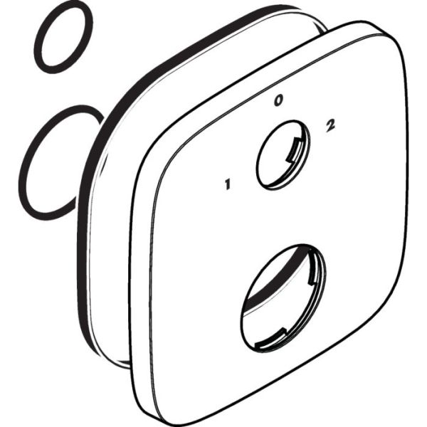 Термостатический запорно-переключающий клапан Hansgrohe 95662000