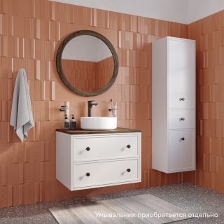 Тумба подвесная IDDIS Torr TOR70WMi95K со столешницей 70см орех макадамия/белый матовый Тумба подвесная IDDIS Torr TOR70WMi95K со столешницей 70см орех макадамия/белый матовый