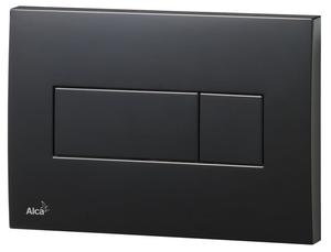 Кнопка смыва AlcaPlast для инсталляции чёрная M378
