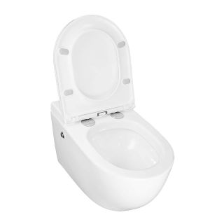 Унитаз подвесной импульсный Azario AZ-102C монтажная рама в комплекте белый