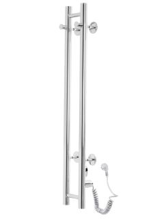 Полотенцесушитель электрический Domoterm Танго DMT 109-V2 14x92 EK R хром Полотенцесушитель электрический Domoterm Танго DMT 109-V2 14x92 EK R хром