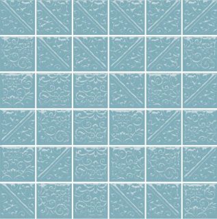 Керамогранит Kerama Marazzi 21028 Керамическая плитка мозаичная 30,1x30,1x0,69 Ла-Виллет розовый темный глянцевый