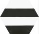 Керамогранит Codicer Hex. Porto Capri Black 58362, 25x22 (1,04)