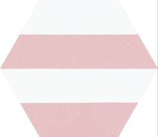 Керамогранит Codicer Hex. Porto Capri Pink 56428, 25x22 (1,04)