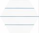 Керамогранит Codicer Hex. Porto Savona Blue 58369, 25x22 (1,04)