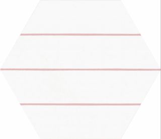 Керамогранит Codicer Hex. Porto Savona Pink 58370, 25x22 (1,04)