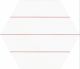 Керамогранит Codicer Hex. Porto Savona Pink 58370, 25x22 (1,04)