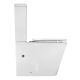 Унитаз-компакт Azario Etereo AZ-8203 безободковый торнадо белый