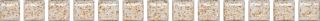 Карандаш Kerama Marazzi POF002 Бисер белый золото глянцевый 20x1.4x1,2