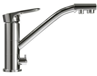 Смеситель для кухни Ulgran Classic U-010-346 с дополнительным краном для питьевой воды хром Смеситель для кухни Ulgran Classic U-010-346 с дополнительным краном для питьевой воды хром