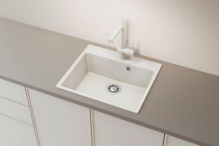 Кухонная мойка Ulgran Quartz Forte 580-08 космос Кухонная мойка Ulgran Quartz Forte 580-08 космос