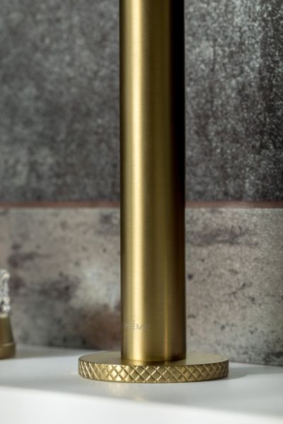 Встраиваемый смеситель для раковины Boheme Aura 152-MG-A золото матовое