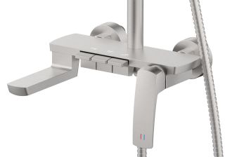 Душевая стойка Azario Conda AZ-K2311BN сатин