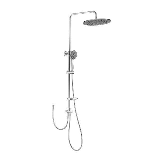 Душевая стойка Swedbe Calypso 5101G1 без смесителя хром/серый Душевая стойка Swedbe Calypso 5101G1 без смесителя хром/серый