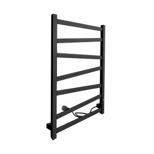 Полотенцесушитель электрический Indigo Element LCEEPF80-50BRRt 80x50 см чёрный муар