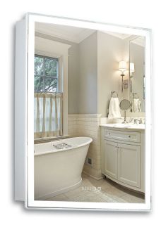 Зеркальный шкаф с подсветкой Azario Киото LED-00002358 60 см белый