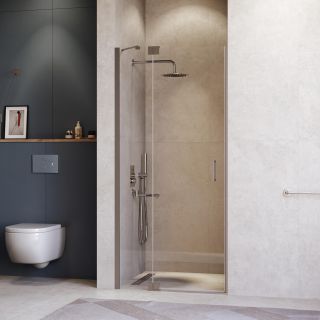 Душевая дверь RGW HO-014Gr 350601411-110 110 см профиль серый стекло прозрачное