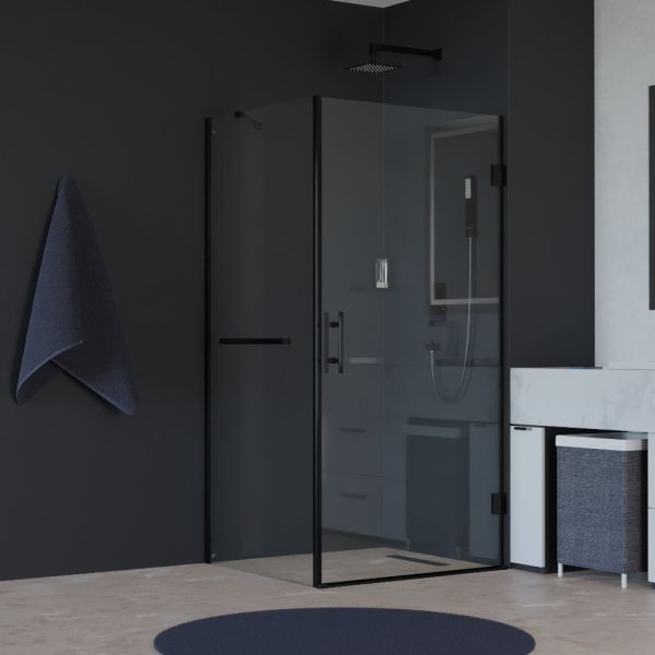 Душевой уголок RGW HO-045-1B (HO-011B + Z-060-2B + O-204B) 3506045188-014 80x80см чёрный