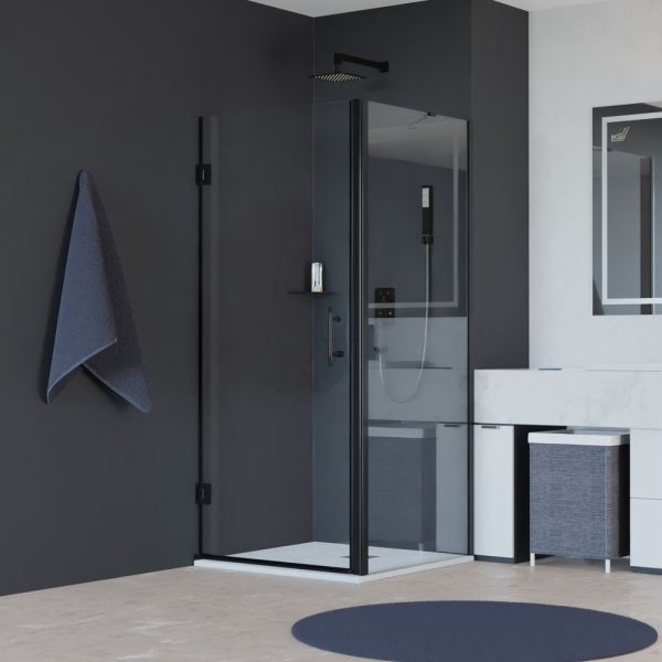 Душевой уголок RGW HO-045B (HO-011B + Z-050-2B + O-204B) 350604582-014 80x120см чёрный