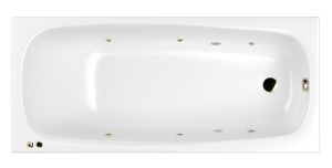 Гидромассажная ванна Whitecross Layla 0102.170075.100.SOFT.BR 170x75см Soft бронза