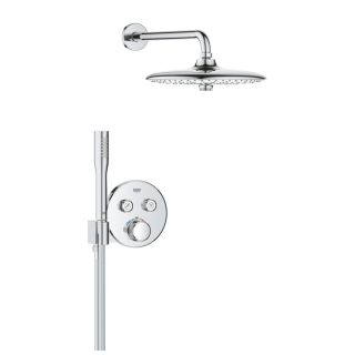 Душевой комплект с термостатом Grohe Grontherm SmartControl 34867000 хром