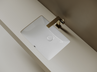 Раковина встраиваемая снизу Ceramicanova Эра (Era) CN15001 52 см белый