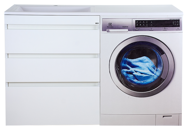 Напольная тумба под раковину Misty Фостер 70  УТ000008404 белый