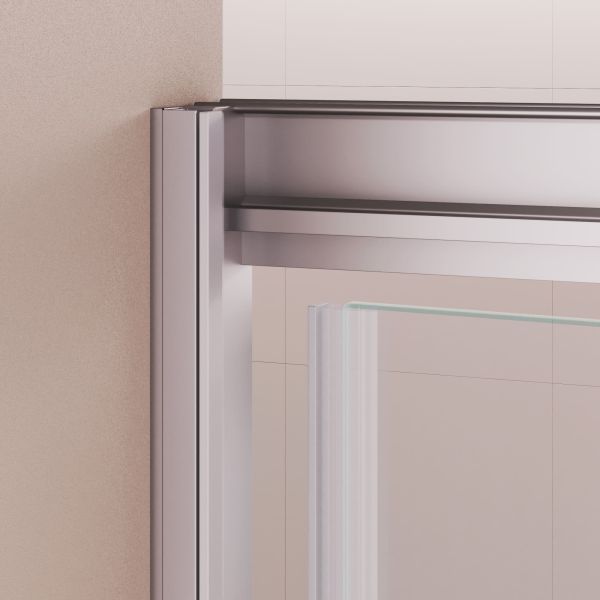 Душевая дверь RGW PA-02 NEW 41080200-11 100 см профиль хром стекло прозрачное