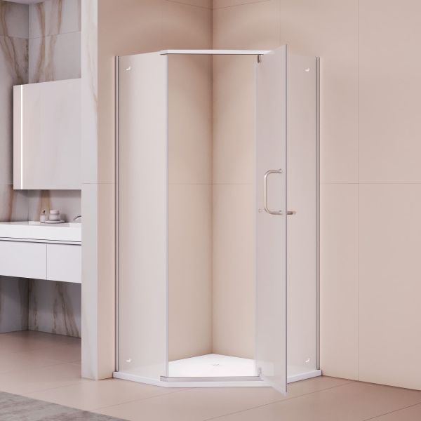 Душевой уголок RGW PA-081 35088122-21 120x120 см профиль хром стекло матовое-сатинат