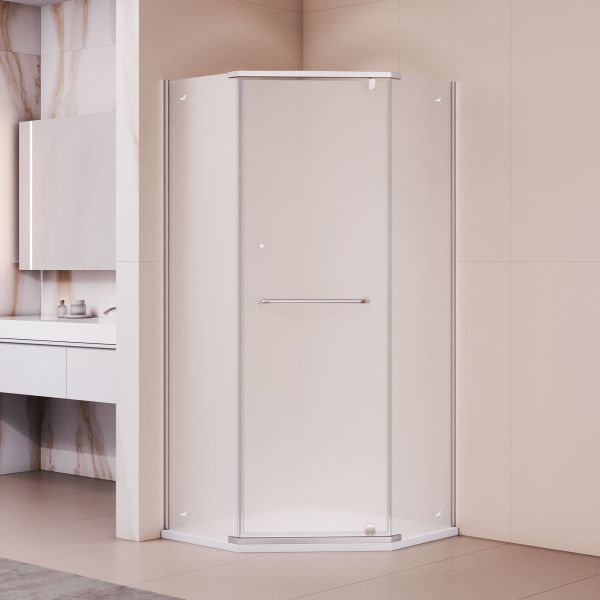 Душевой уголок RGW PA-081 35088122-21 120x120 см профиль хром стекло матовое-сатинат