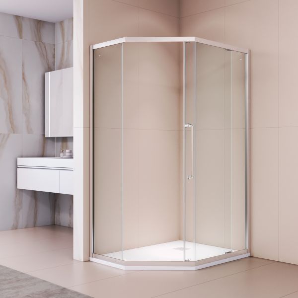 Душевой уголок RGW PA-86 38088692-11N 90x120 см профиль хром стекло прозрачное