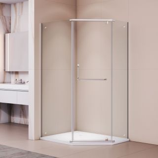 Душевой уголок RGW PA-091 35089180-11 80x100 см профиль хром стекло прозрачное