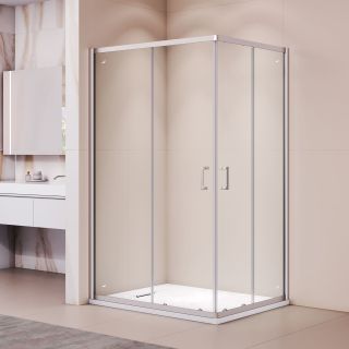 Душевой уголок RGW PA-040 3508104092-11 120x90 см профиль хром стекло прозрачное