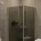 Душевой уголок на монопетле by Deonria U-90-89-6-G-HM1 90x89см хром матовый/графит