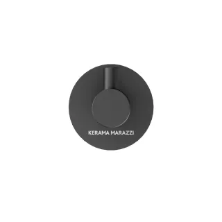 Крючок настенный Kerama Marazzi Изола IS.01.KM.BLK.M чёрный матовый