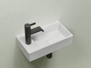 Раковина подвесная Ceramicanova Элемент (Element) CN6051RMW 40 см белый матовый
