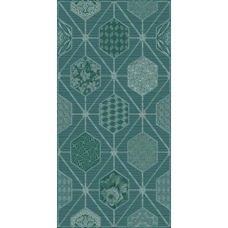 Декор Azori DEVORE 587162001 INDIGO GEOMETRIA 31,5х63 (6 шт)
