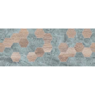 Плитка Azori 509561101 настенная CALACATTA IVORI FORMA 20,1x50,5 (1,52м2/72,96м2/48уп) (С)